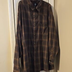 Karl Kani Brown Casual Button Down Shirt